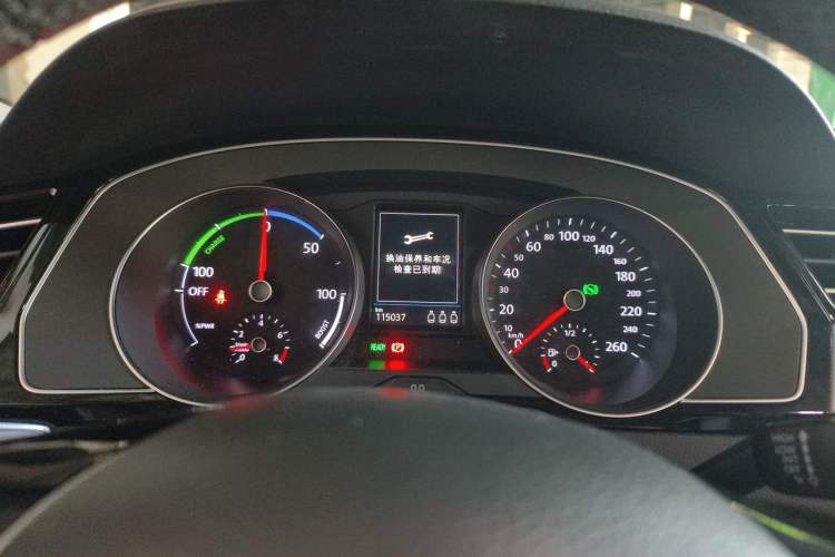 Used Volkswagen Magotan GTE Plug-in Hybrid 2020 GTE Luxury Model Instrument Cluster