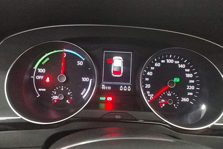 Used Volkswagen Magotan GTE Plug-in Hybrid 2020 GTE Luxury Model Instrument Cluster
