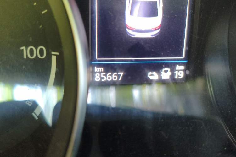 Used Volkswagen Magotan GTE Plug-in Hybrid 2020 GTE Luxury Model Odometer Close Up
