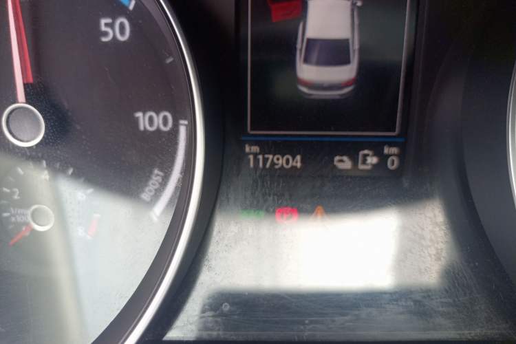 Used Volkswagen Magotan GTE Plug-in Hybrid 2020 GTE Luxury Model Odometer Close Up