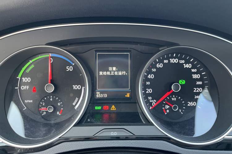 Used Volkswagen Magotan GTE Plug-in Hybrid 2020 GTE Luxury Model Odometer Close Up