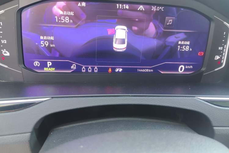 Used Volkswagen Magotan GTE Plug-in Hybrid 2020 GTE Luxury Model Odometer Close Up