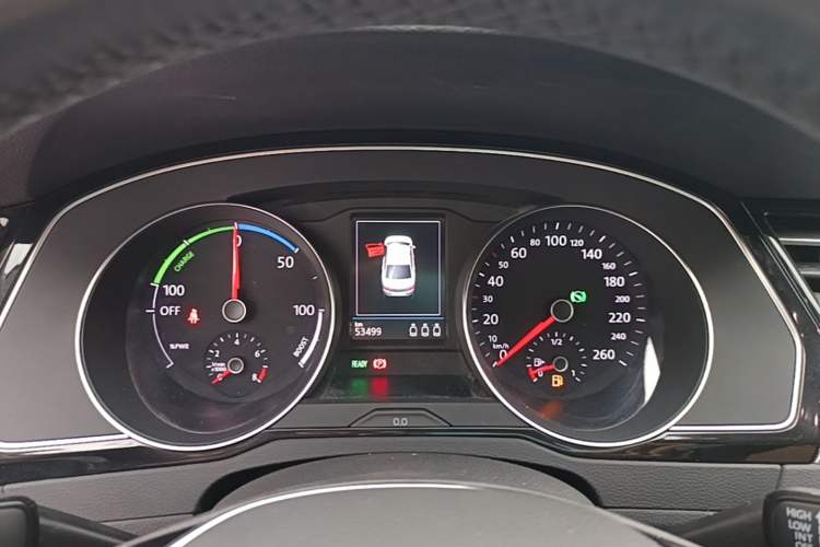 Used Volkswagen Magotan GTE Plug-in Hybrid 2020 GTE Luxury Model Instrument Cluster