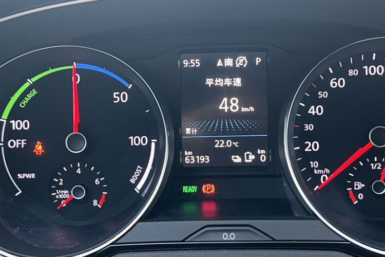 Used Volkswagen Magotan GTE Plug-in Hybrid 2020 GTE Luxury Model Odometer Close Up