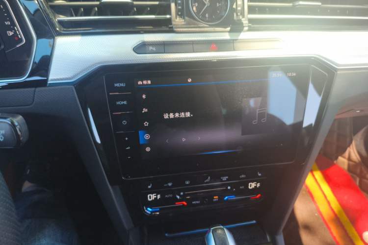 Used Volkswagen Magotan GTE Plug-in Hybrid 2022 GTE Luxury Model Audio And AC Panel