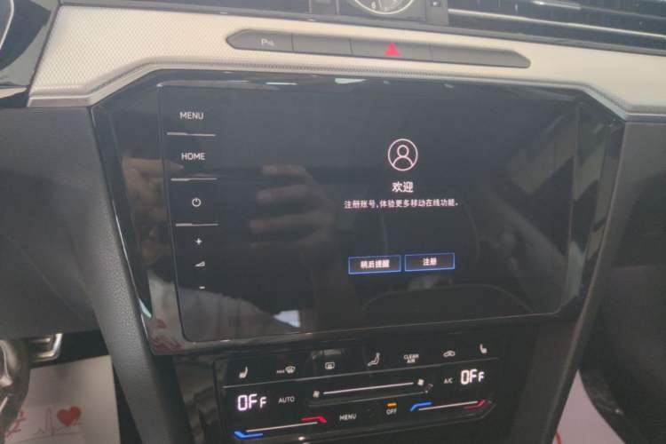 Used Volkswagen Magotan GTE Plug-in Hybrid 2022 GTE Luxury Model Audio And AC Panel