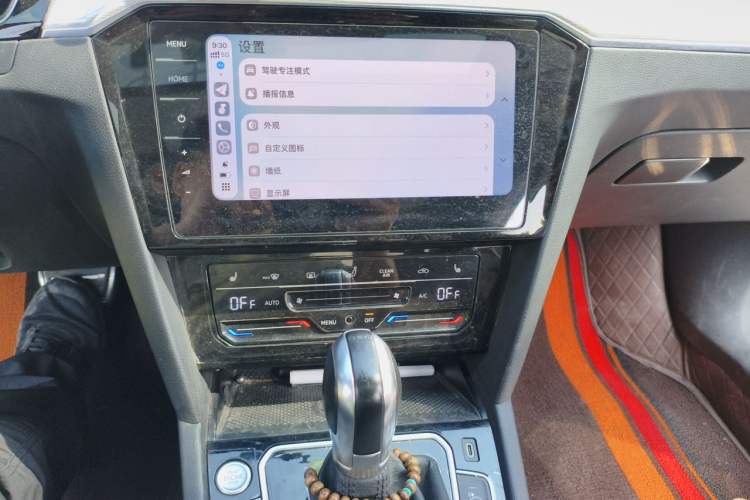 Used Volkswagen Magotan GTE Plug-in Hybrid 2022 GTE Luxury Model Audio And AC Panel