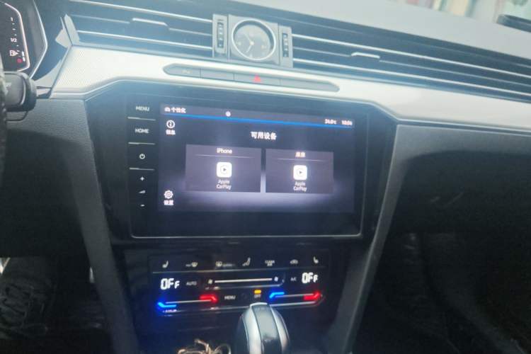 Used Volkswagen Magotan GTE Plug-in Hybrid 2022 GTE Luxury Model Audio And AC Panel
