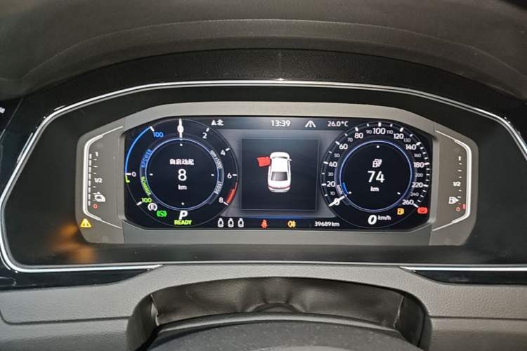 Used Volkswagen Magotan GTE Plug-in Hybrid 2022 GTE Luxury Model Instrument Cluster