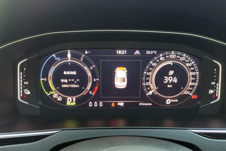 Used Volkswagen Magotan GTE Plug-in Hybrid 2022 GTE Luxury Model Instrument Cluster