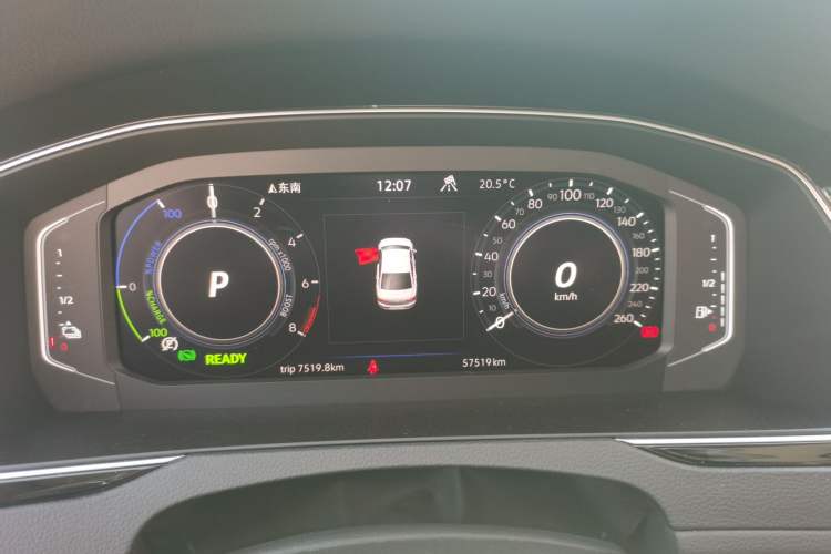 Used Volkswagen Magotan GTE Plug-in Hybrid 2022 GTE Luxury Model Instrument Cluster