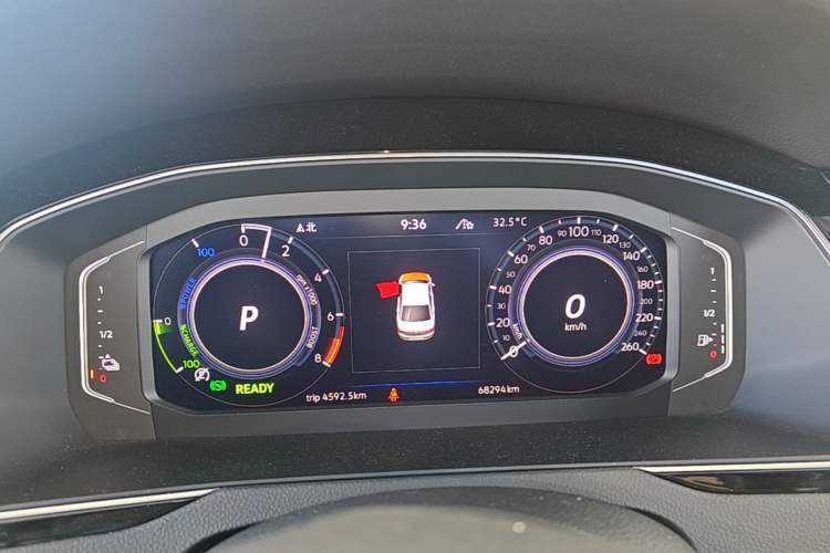 Used Volkswagen Magotan GTE Plug-in Hybrid 2022 GTE Luxury Model Instrument Cluster