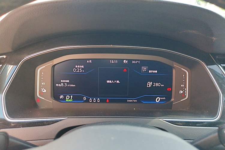 Used Volkswagen Magotan GTE Plug-in Hybrid 2022 GTE Luxury Model Instrument Cluster