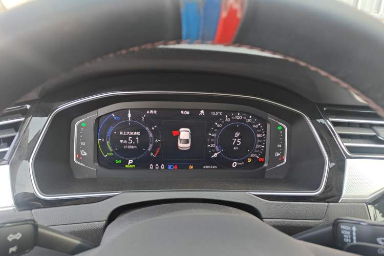 Used Volkswagen Magotan GTE Plug-in Hybrid 2022 GTE Luxury Model Instrument Cluster