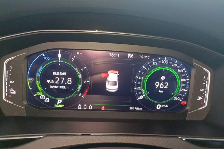 Used Volkswagen Magotan GTE Plug-in Hybrid 2022 GTE Prestige Model Instrument Cluster