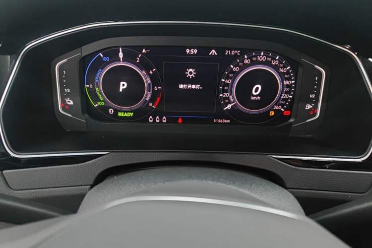 Used Volkswagen Magotan GTE Plug-in Hybrid 2022 GTE Luxury Model Instrument Cluster