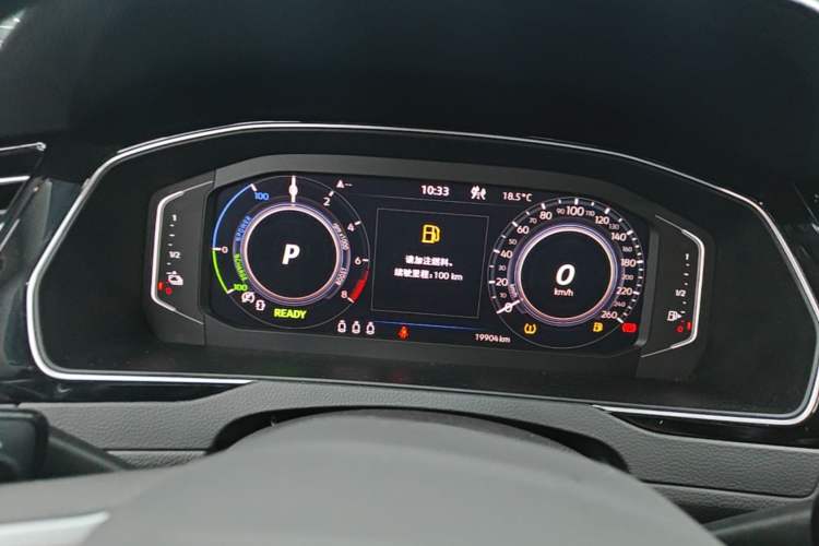 Used Volkswagen Magotan GTE Plug-in Hybrid 2022 GTE Luxury Model Instrument Cluster