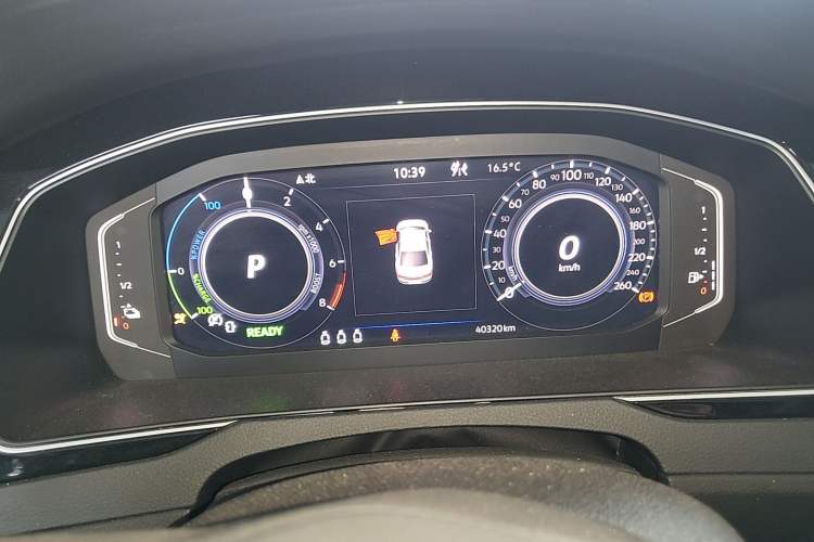 Used Volkswagen Magotan GTE Plug-in Hybrid 2022 GTE Luxury Model Instrument Cluster