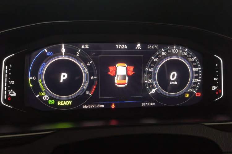 Used Volkswagen Magotan GTE Plug-in Hybrid 2022 GTE Luxury Model Instrument Cluster