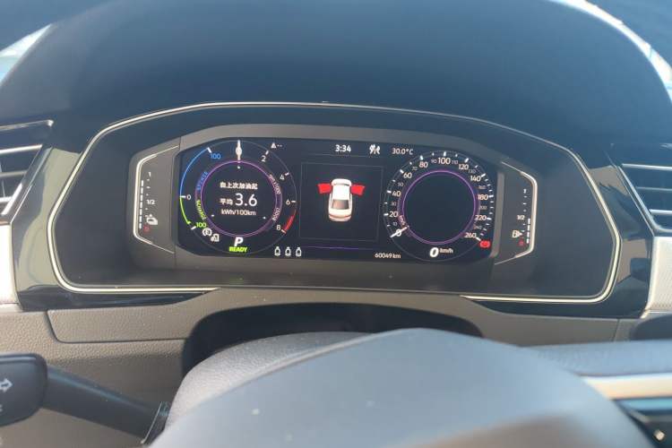 Used Volkswagen Magotan GTE Plug-in Hybrid 2022 GTE Luxury Model Instrument Cluster