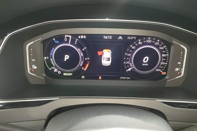 Used Volkswagen Magotan GTE Plug-in Hybrid 2022 GTE Luxury Model Instrument Cluster