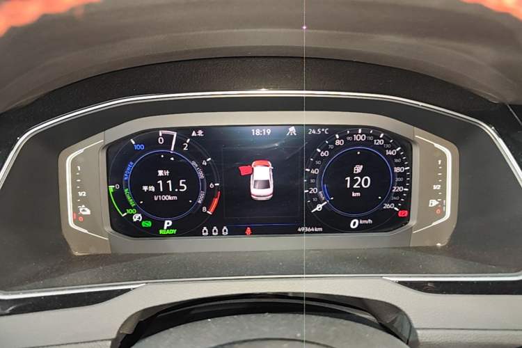 Used Volkswagen Magotan GTE Plug-in Hybrid 2022 GTE Luxury Model Instrument Cluster