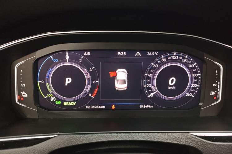 Used Volkswagen Magotan GTE Plug-in Hybrid 2022 GTE Luxury Model Instrument Cluster