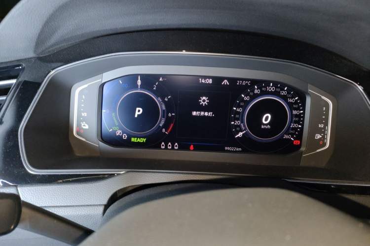 Used Volkswagen Magotan GTE Plug-in Hybrid 2022 GTE Luxury Model Instrument Cluster