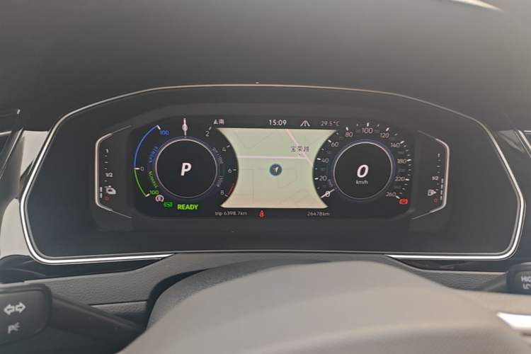 Used Volkswagen Magotan GTE Plug-in Hybrid 2022 GTE Luxury Model Instrument Cluster