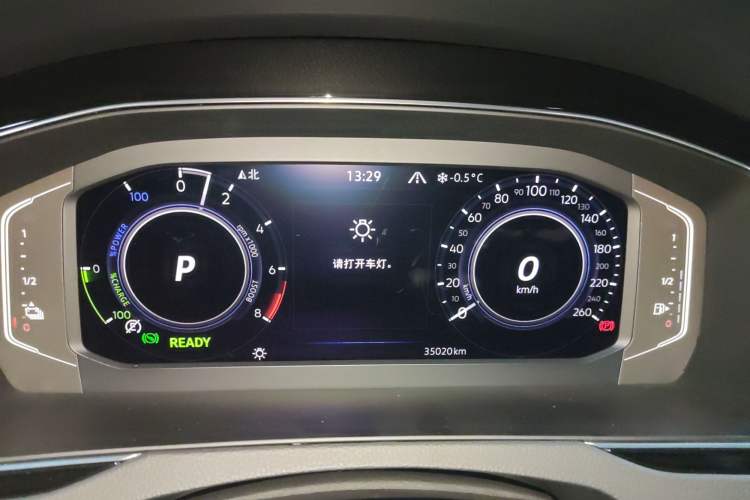 Used Volkswagen Magotan GTE Plug-in Hybrid 2022 GTE Luxury Model Instrument Cluster