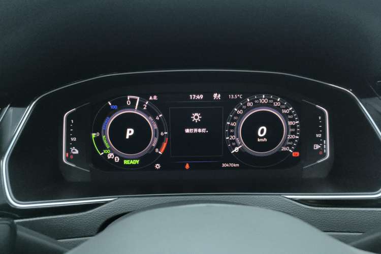 Used Volkswagen Magotan GTE Plug-in Hybrid 2022 GTE Luxury Model Instrument Cluster