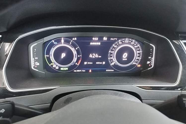 Used Volkswagen Magotan GTE Plug-in Hybrid 2022 GTE Luxury Model Instrument Cluster