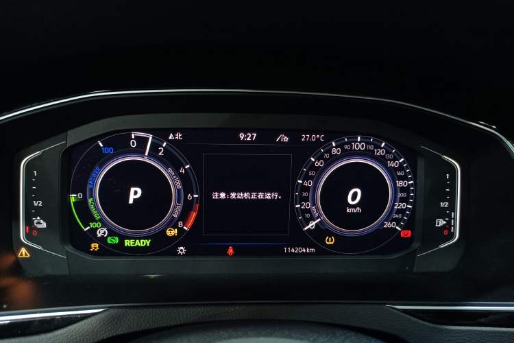 Used Volkswagen Magotan GTE Plug-in Hybrid 2022 GTE Luxury Model Instrument Cluster