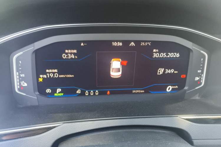 Used Volkswagen Magotan GTE Plug-in Hybrid 2022 GTE Luxury Model Instrument Cluster