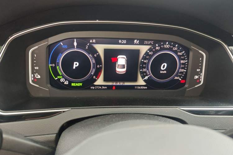 Used Volkswagen Magotan GTE Plug-in Hybrid 2022 GTE Luxury Model Instrument Cluster