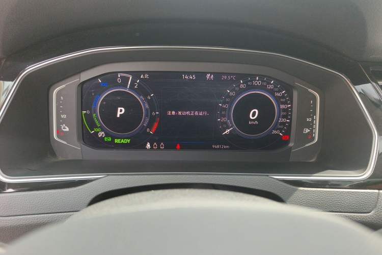 Used Volkswagen Magotan GTE Plug-in Hybrid 2022 GTE Luxury Model Instrument Cluster