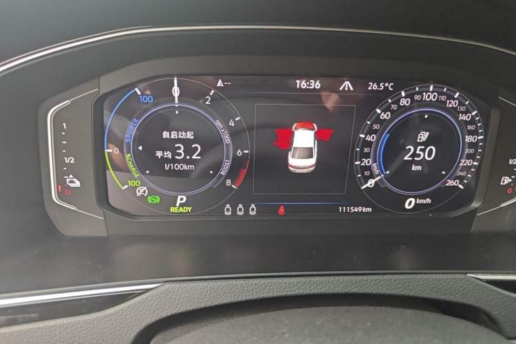 Used Volkswagen Magotan GTE Plug-in Hybrid 2022 GTE Luxury Model Instrument Cluster