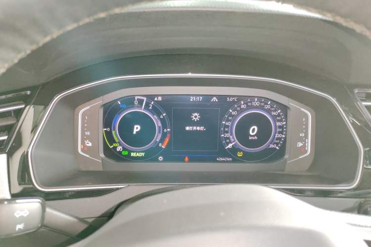 Used Volkswagen Magotan GTE Plug-in Hybrid 2022 GTE Luxury Model Instrument Cluster