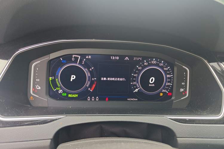 Used Volkswagen Magotan GTE Plug-in Hybrid 2022 GTE Luxury Model Instrument Cluster