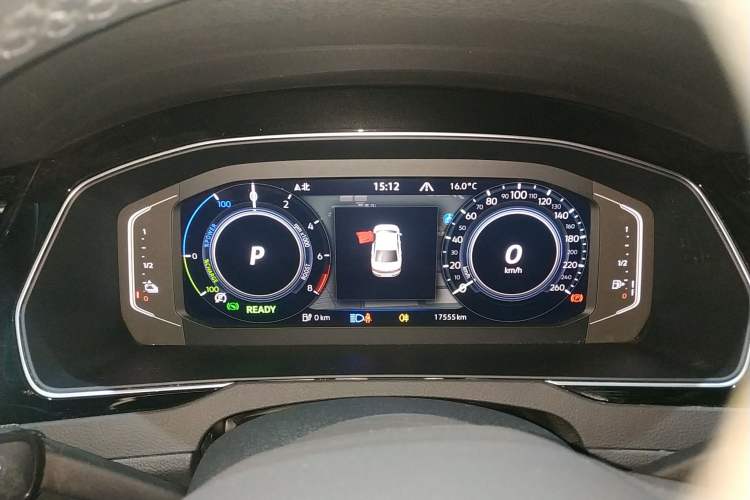 Used Volkswagen Magotan GTE Plug-in Hybrid 2022 GTE Luxury Model Instrument Cluster