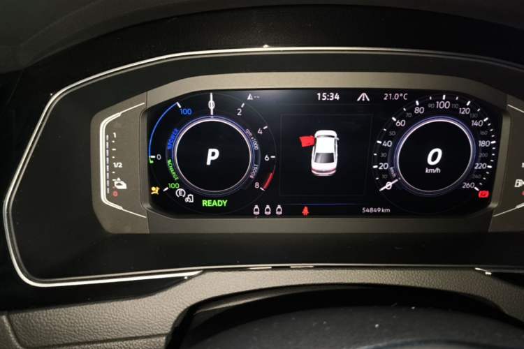 Used Volkswagen Magotan GTE Plug-in Hybrid 2022 GTE Luxury Model Instrument Cluster