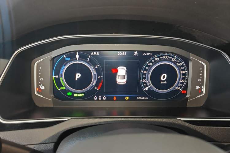 Used Volkswagen Magotan GTE Plug-in Hybrid 2022 GTE Luxury Model Instrument Cluster