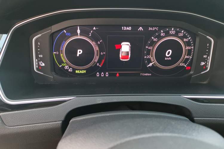 Used Volkswagen Magotan GTE Plug-in Hybrid 2022 GTE Luxury Model Instrument Cluster