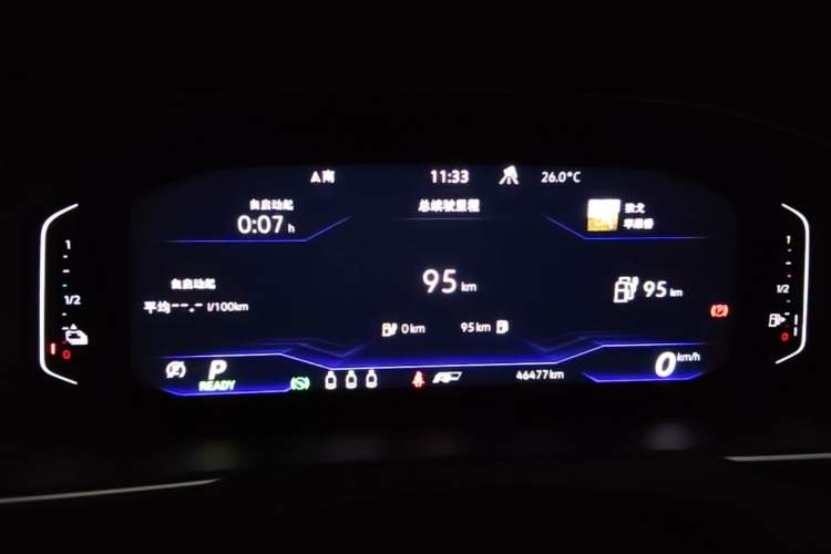 Used Volkswagen Magotan GTE Plug-in Hybrid 2022 GTE Luxury Model Instrument Cluster