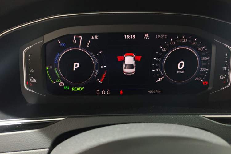 Used Volkswagen Magotan GTE Plug-in Hybrid 2022 GTE Luxury Model Instrument Cluster