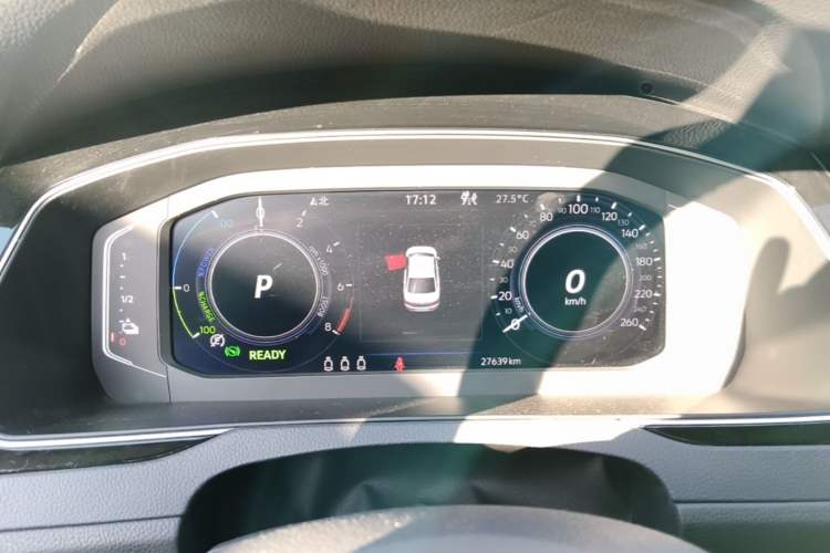 Used Volkswagen Magotan GTE Plug-in Hybrid 2022 GTE Luxury Model Instrument Cluster