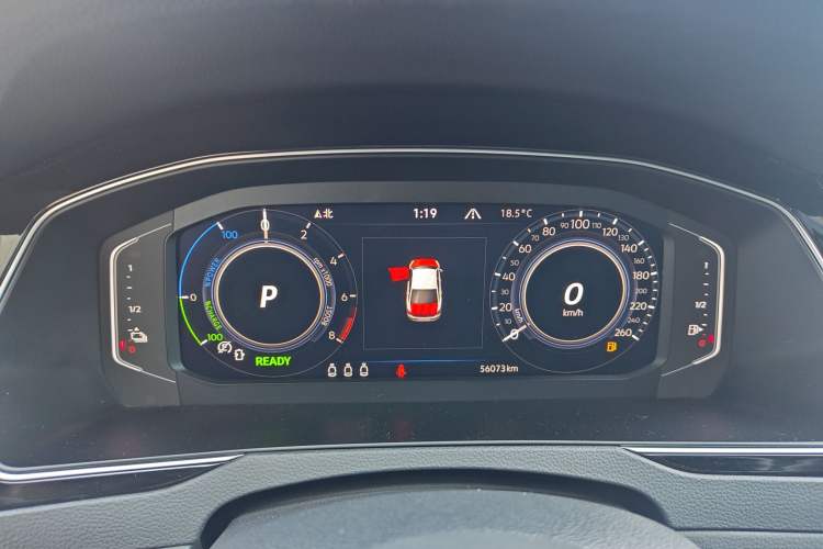 Used Volkswagen Magotan GTE Plug-in Hybrid 2022 GTE Luxury Model Instrument Cluster