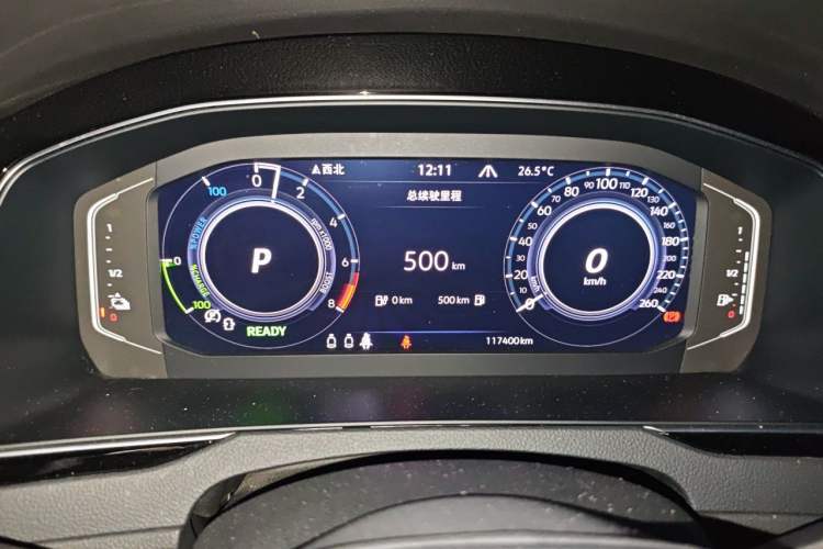 Used Volkswagen Magotan GTE Plug-in Hybrid 2022 GTE Luxury Model Instrument Cluster