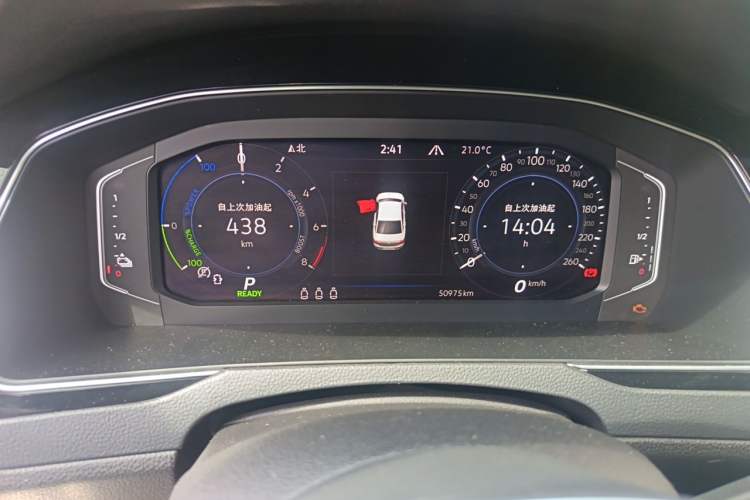Used Volkswagen Magotan GTE Plug-in Hybrid 2022 GTE Luxury Model Instrument Cluster