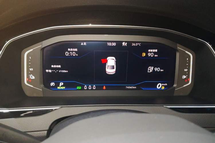 Used Volkswagen Magotan GTE Plug-in Hybrid 2022 GTE Luxury Model Instrument Cluster